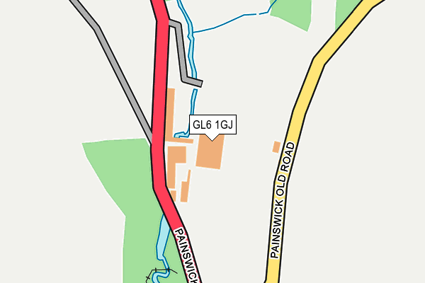 GL6 1GJ map - OS OpenMap – Local (Ordnance Survey) GL6 1GJ map - OS OpenMap – Local (Ordnance Survey)
