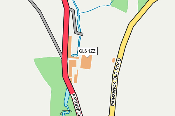 GL6 1ZZ map - OS OpenMap – Local (Ordnance Survey) GL6 1ZZ map - OS OpenMap – Local (Ordnance Survey)
