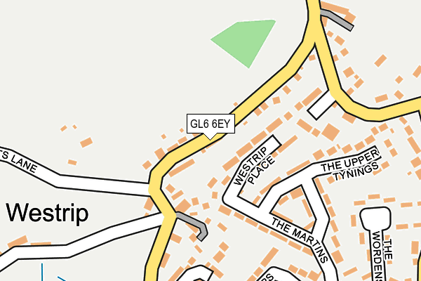 GL6 6EY map - OS OpenMap – Local (Ordnance Survey) GL6 6EY map - OS OpenMap – Local (Ordnance Survey)