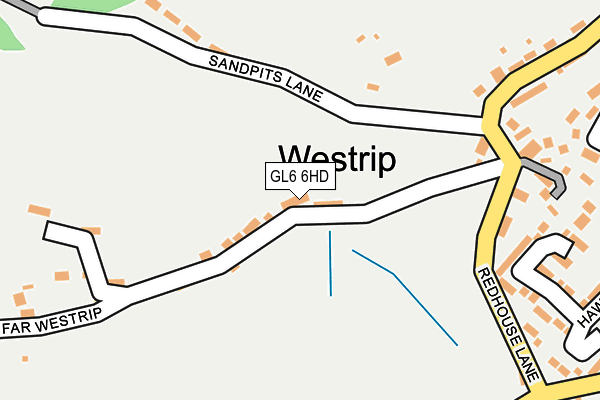 GL6 6HD map - OS OpenMap – Local (Ordnance Survey) GL6 6HD map - OS OpenMap – Local (Ordnance Survey)