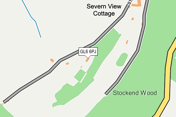 GL6 6PJ map - OS OpenMap – Local (Ordnance Survey) GL6 6PJ map - OS OpenMap – Local (Ordnance Survey)