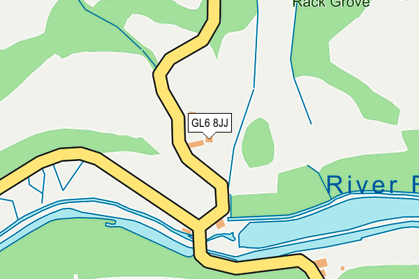 GL6 8JJ map - OS OpenMap – Local (Ordnance Survey) GL6 8JJ map - OS OpenMap – Local (Ordnance Survey)