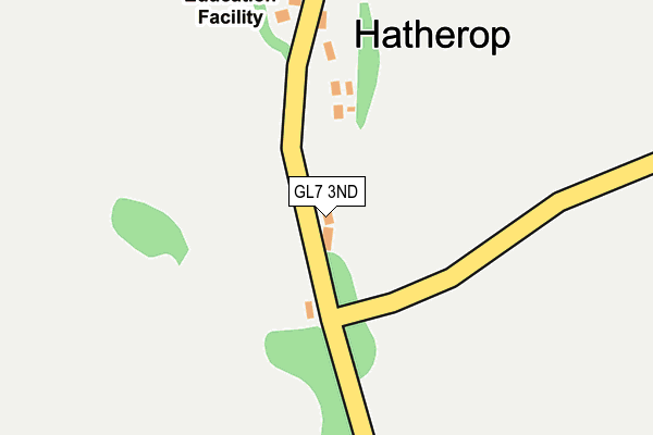 GL7 3ND map - OS OpenMap – Local (Ordnance Survey) GL7 3ND map - OS OpenMap – Local (Ordnance Survey)
