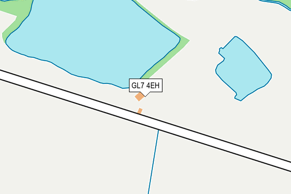 GL7 4EH map - OS OpenMap – Local (Ordnance Survey) GL7 4EH map - OS OpenMap – Local (Ordnance Survey)