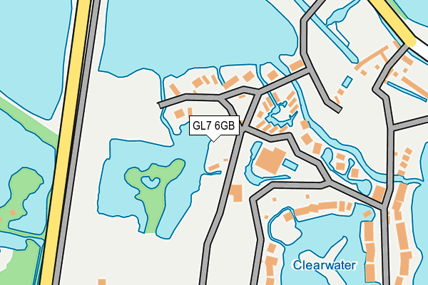 GL7 6GB map - OS OpenMap – Local (Ordnance Survey) GL7 6GB map - OS OpenMap – Local (Ordnance Survey)