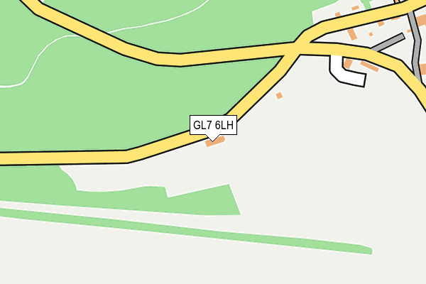 GL7 6LH map - OS OpenMap – Local (Ordnance Survey)