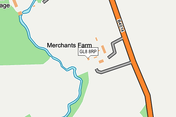 GL8 8RP map - OS OpenMap – Local (Ordnance Survey) GL8 8RP map - OS OpenMap – Local (Ordnance Survey)