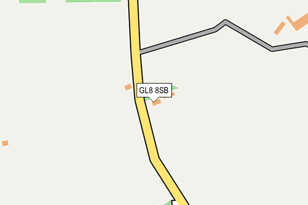 GL8 8SB map - OS OpenMap – Local (Ordnance Survey) GL8 8SB map - OS OpenMap – Local (Ordnance Survey)
