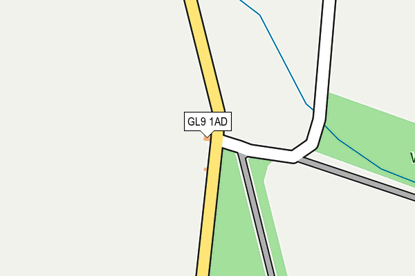GL9 1AD map - OS OpenMap – Local (Ordnance Survey) GL9 1AD map - OS OpenMap – Local (Ordnance Survey)