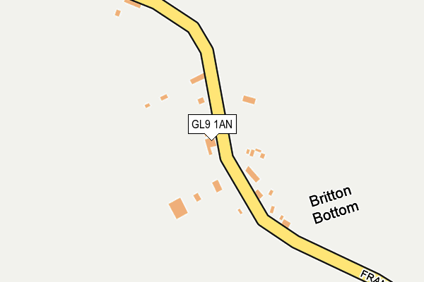 GL9 1AN map - OS OpenMap – Local (Ordnance Survey) GL9 1AN map - OS OpenMap – Local (Ordnance Survey)