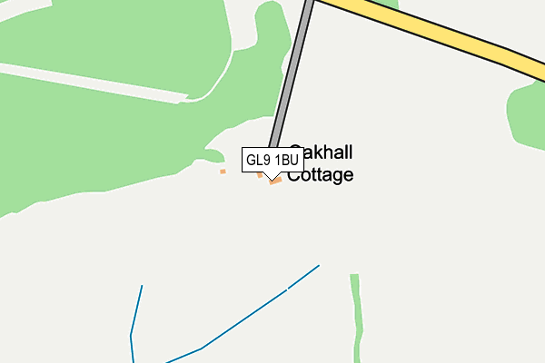 GL9 1BU map - OS OpenMap – Local (Ordnance Survey) GL9 1BU map - OS OpenMap – Local (Ordnance Survey)