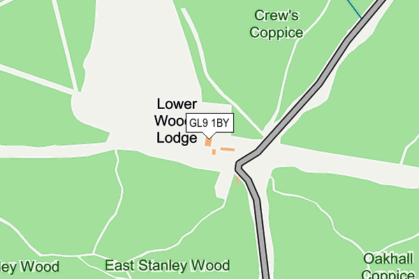GL9 1BY map - OS OpenMap – Local (Ordnance Survey) GL9 1BY map - OS OpenMap – Local (Ordnance Survey)