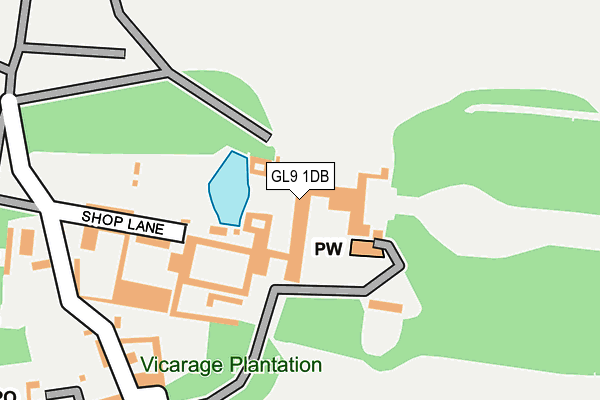 GL9 1DB map - OS OpenMap – Local (Ordnance Survey) GL9 1DB map - OS OpenMap – Local (Ordnance Survey)