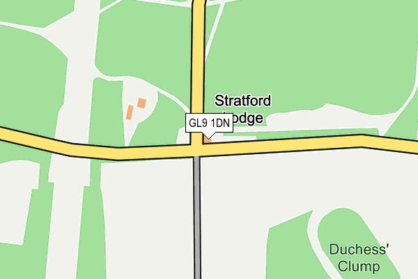 GL9 1DN map - OS OpenMap – Local (Ordnance Survey) GL9 1DN map - OS OpenMap – Local (Ordnance Survey)