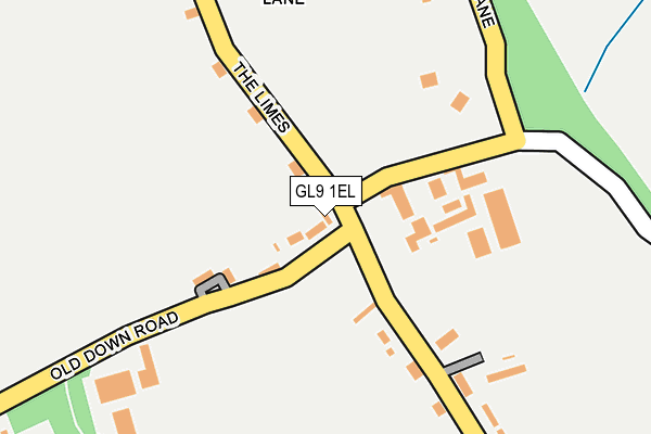 GL9 1EL map - OS OpenMap – Local (Ordnance Survey) GL9 1EL map - OS OpenMap – Local (Ordnance Survey)