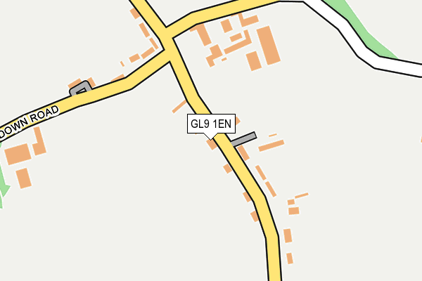 GL9 1EN map - OS OpenMap – Local (Ordnance Survey) GL9 1EN map - OS OpenMap – Local (Ordnance Survey)