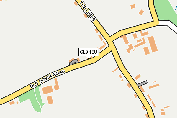 GL9 1EU map - OS OpenMap – Local (Ordnance Survey) GL9 1EU map - OS OpenMap – Local (Ordnance Survey)