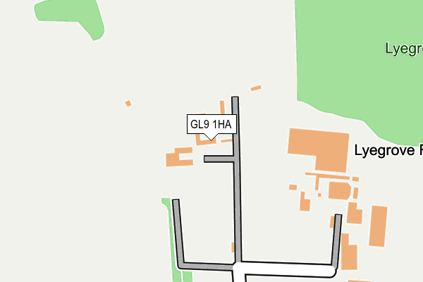 GL9 1HA map - OS OpenMap – Local (Ordnance Survey) GL9 1HA map - OS OpenMap – Local (Ordnance Survey)