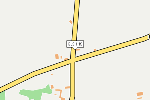 GL9 1HS map - OS OpenMap – Local (Ordnance Survey) GL9 1HS map - OS OpenMap – Local (Ordnance Survey)