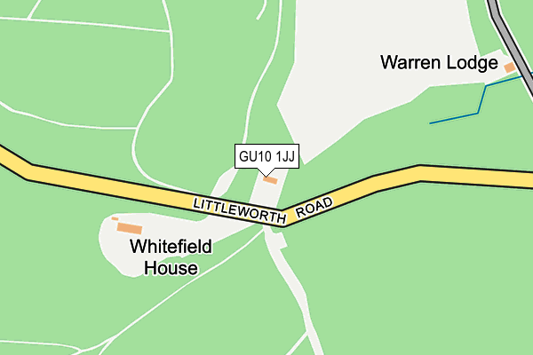 GU10 1JJ map - OS OpenMap – Local (Ordnance Survey) GU10 1JJ map - OS OpenMap – Local (Ordnance Survey)