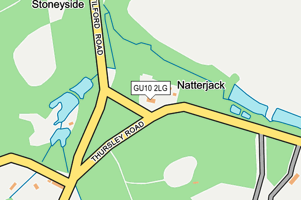 GU10 2LG map - OS OpenMap – Local (Ordnance Survey) GU10 2LG map - OS OpenMap – Local (Ordnance Survey)
