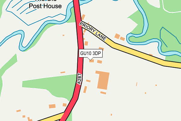 GU10 3DP map - OS OpenMap – Local (Ordnance Survey) GU10 3DP map - OS OpenMap – Local (Ordnance Survey)