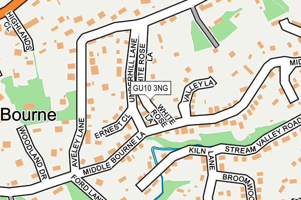 GU10 3NG map - OS OpenMap – Local (Ordnance Survey) GU10 3NG map - OS OpenMap – Local (Ordnance Survey)