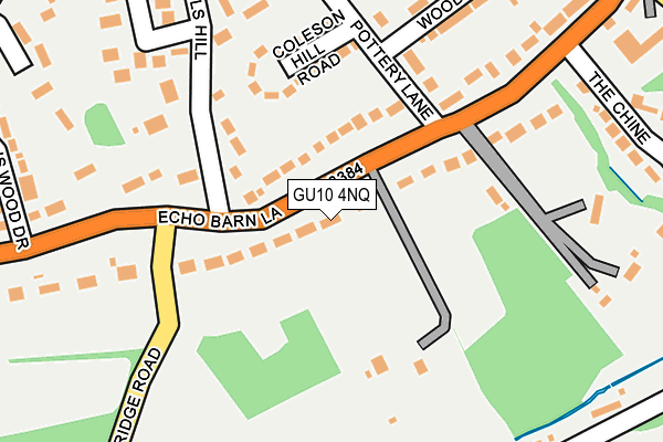 GU10 4NQ map - OS OpenMap – Local (Ordnance Survey) GU10 4NQ map - OS OpenMap – Local (Ordnance Survey)