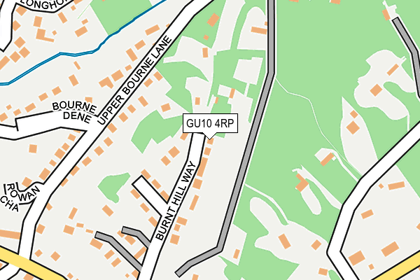 GU10 4RP map - OS OpenMap – Local (Ordnance Survey) GU10 4RP map - OS OpenMap – Local (Ordnance Survey)