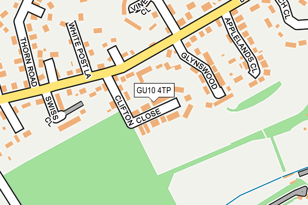 GU10 4TP map - OS OpenMap – Local (Ordnance Survey) GU10 4TP map - OS OpenMap – Local (Ordnance Survey)