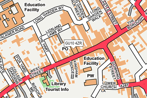 GU10 4ZR map - OS OpenMap – Local (Ordnance Survey) GU10 4ZR map - OS OpenMap – Local (Ordnance Survey)