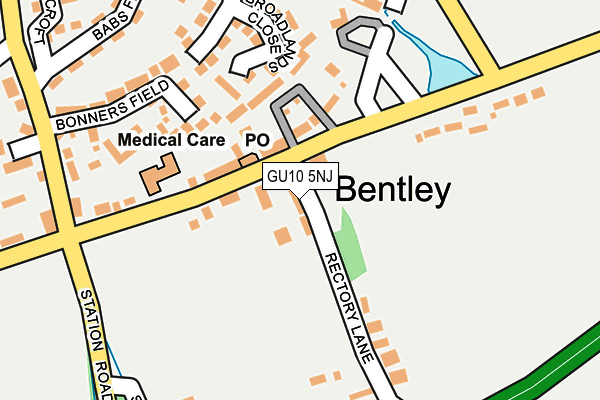 GU10 5NJ map - OS OpenMap – Local (Ordnance Survey) GU10 5NJ map - OS OpenMap – Local (Ordnance Survey)