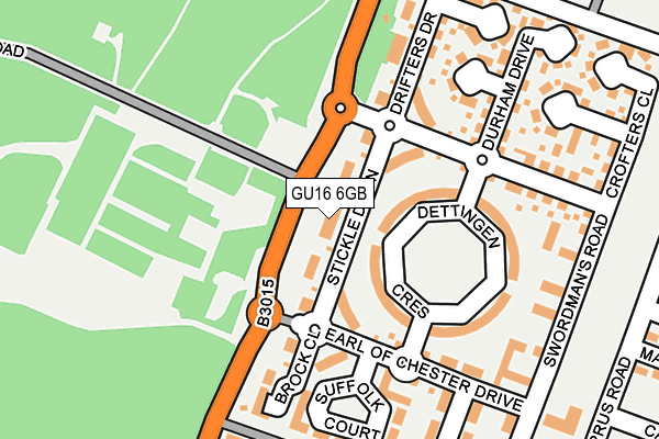 GU16 6GB map - OS OpenMap – Local (Ordnance Survey) GU16 6GB map - OS OpenMap – Local (Ordnance Survey)