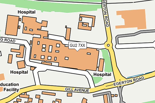 GU2 7XX map - OS OpenMap – Local (Ordnance Survey) GU2 7XX map - OS OpenMap – Local (Ordnance Survey)
