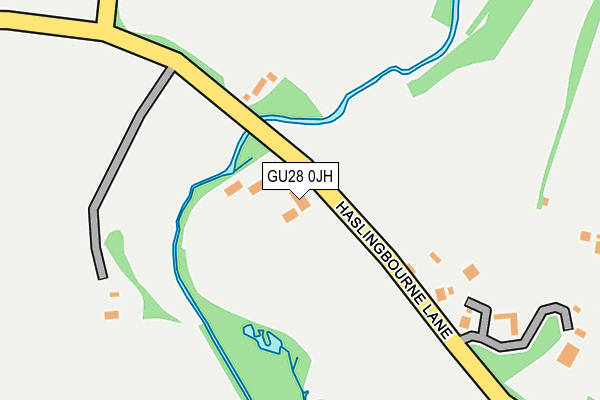 GU28 0JH map - OS OpenMap – Local (Ordnance Survey) GU28 0JH map - OS OpenMap – Local (Ordnance Survey)