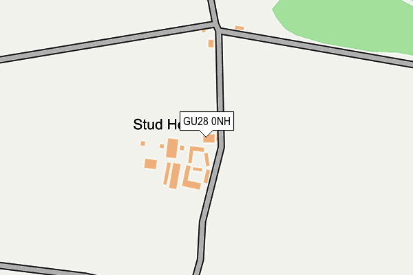 GU28 0NH map - OS OpenMap – Local (Ordnance Survey) GU28 0NH map - OS OpenMap – Local (Ordnance Survey)