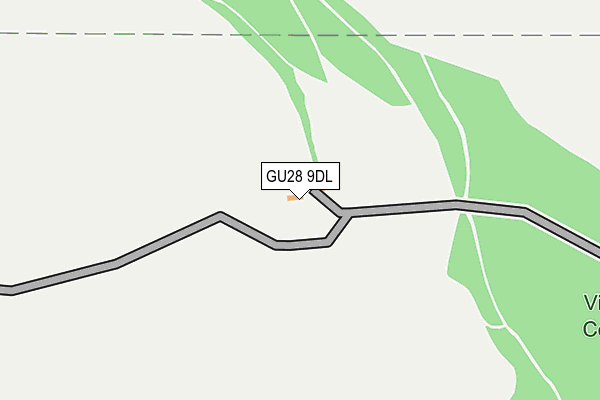 GU28 9DL map - OS OpenMap – Local (Ordnance Survey) GU28 9DL map - OS OpenMap – Local (Ordnance Survey)