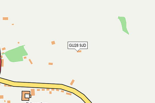 GU28 9JD map - OS OpenMap – Local (Ordnance Survey) GU28 9JD map - OS OpenMap – Local (Ordnance Survey)