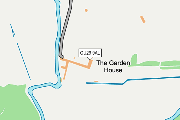 GU29 9AL map - OS OpenMap – Local (Ordnance Survey) GU29 9AL map - OS OpenMap – Local (Ordnance Survey)