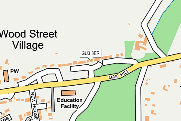 GU3 3ER map - OS OpenMap – Local (Ordnance Survey) GU3 3ER map - OS OpenMap – Local (Ordnance Survey)