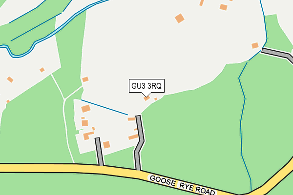 GU3 3RQ map - OS OpenMap – Local (Ordnance Survey) GU3 3RQ map - OS OpenMap – Local (Ordnance Survey)