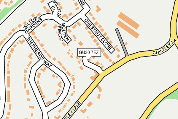 GU30 7EZ map - OS OpenMap – Local (Ordnance Survey) GU30 7EZ map - OS OpenMap – Local (Ordnance Survey)