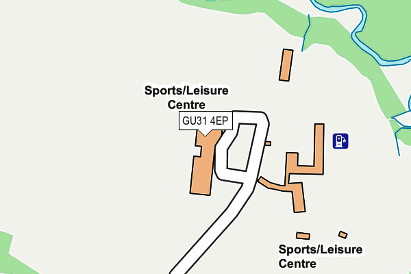 GU31 4EP map - OS OpenMap – Local (Ordnance Survey) GU31 4EP map - OS OpenMap – Local (Ordnance Survey)
