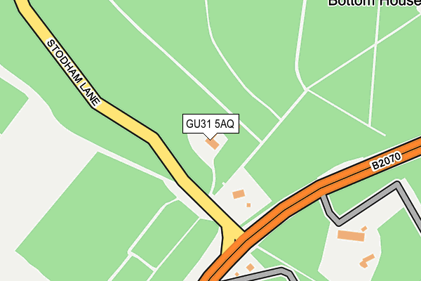 GU31 5AQ map - OS OpenMap – Local (Ordnance Survey) GU31 5AQ map - OS OpenMap – Local (Ordnance Survey)
