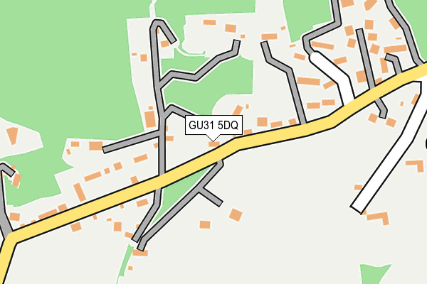 GU31 5DQ map - OS OpenMap – Local (Ordnance Survey) GU31 5DQ map - OS OpenMap – Local (Ordnance Survey)