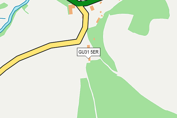 GU31 5ER map - OS OpenMap – Local (Ordnance Survey) GU31 5ER map - OS OpenMap – Local (Ordnance Survey)
