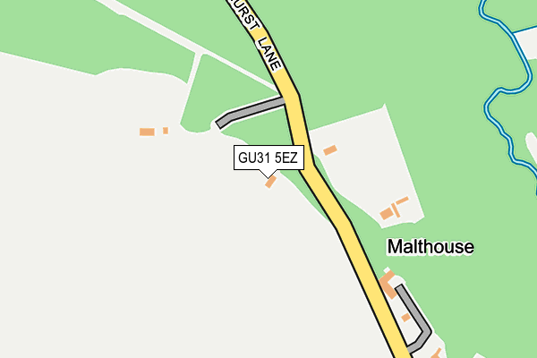 GU31 5EZ map - OS OpenMap – Local (Ordnance Survey) GU31 5EZ map - OS OpenMap – Local (Ordnance Survey)