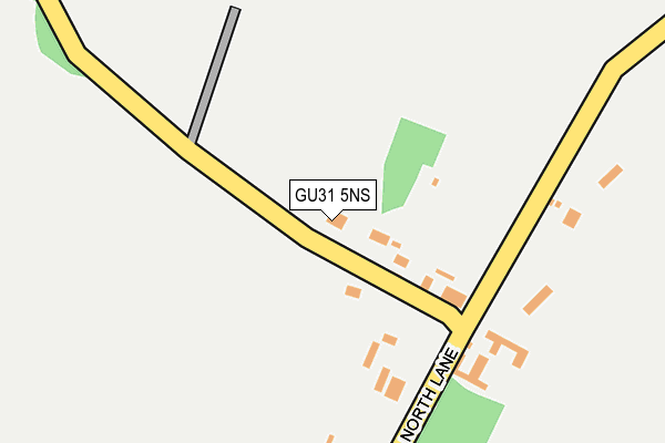 GU31 5NS map - OS OpenMap – Local (Ordnance Survey) GU31 5NS map - OS OpenMap – Local (Ordnance Survey)