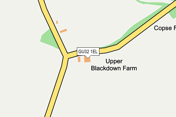 GU32 1EL map - OS OpenMap – Local (Ordnance Survey) GU32 1EL map - OS OpenMap – Local (Ordnance Survey)