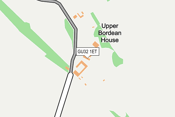 GU32 1ET map - OS OpenMap – Local (Ordnance Survey) GU32 1ET map - OS OpenMap – Local (Ordnance Survey)